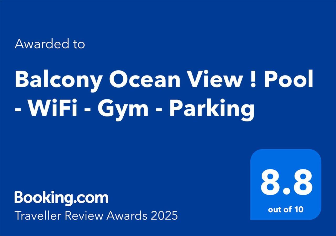 Appartamento Balcony Ocean View ! Pool - Wifi - Gym - Parking